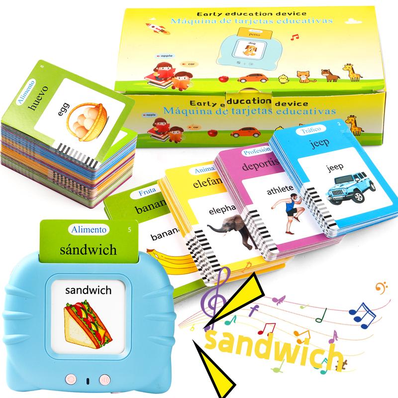Text Card Toys Talking Flash Card Toy for Kids with 224 Sight Wor TikTok爆款商品分析 - GMV ...