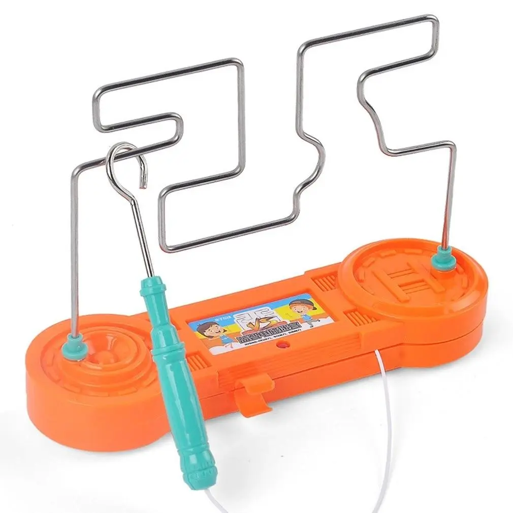 查看[1Set Electric Toy Wire Maze Roller Game Touch Maze Puzzle Toy Bump ...
