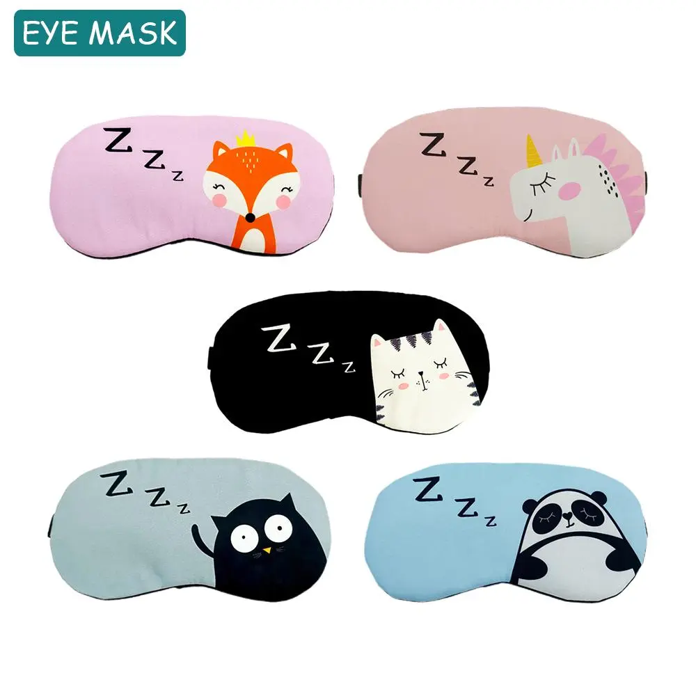 Cute Cartoon Animal Pattern Eye Mask, 1 Count Soft TikTok爆款商品分析 - GMV ...