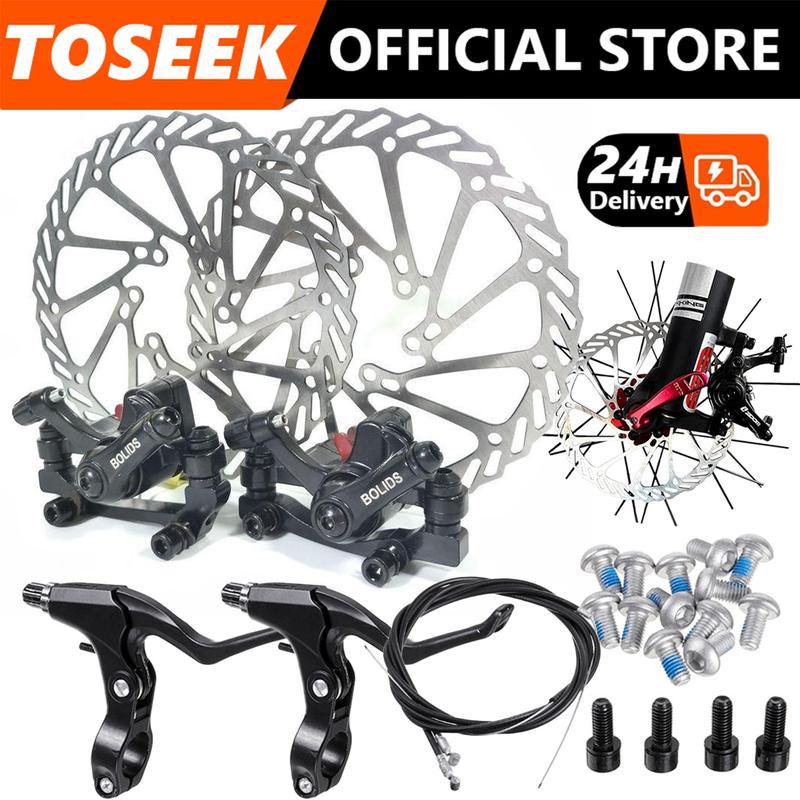 查看[1 Pair MTB Disc Brake Set, Mechanical/Hydraulic Disc Brake Kit, MTB ...