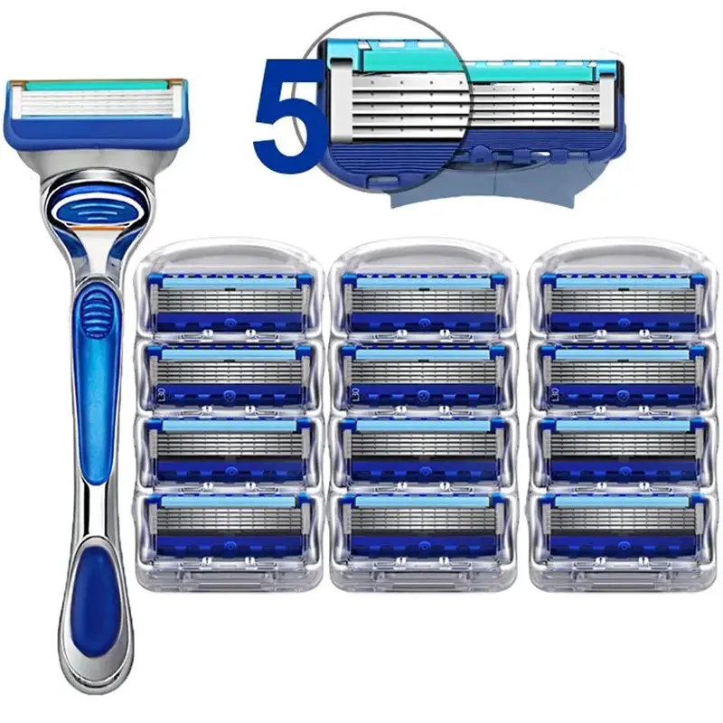 New Sharp Razor New Men Safety Razor Blade Sharp Strip Durable 5-L TikTok爆款商品分析 - GMV ...