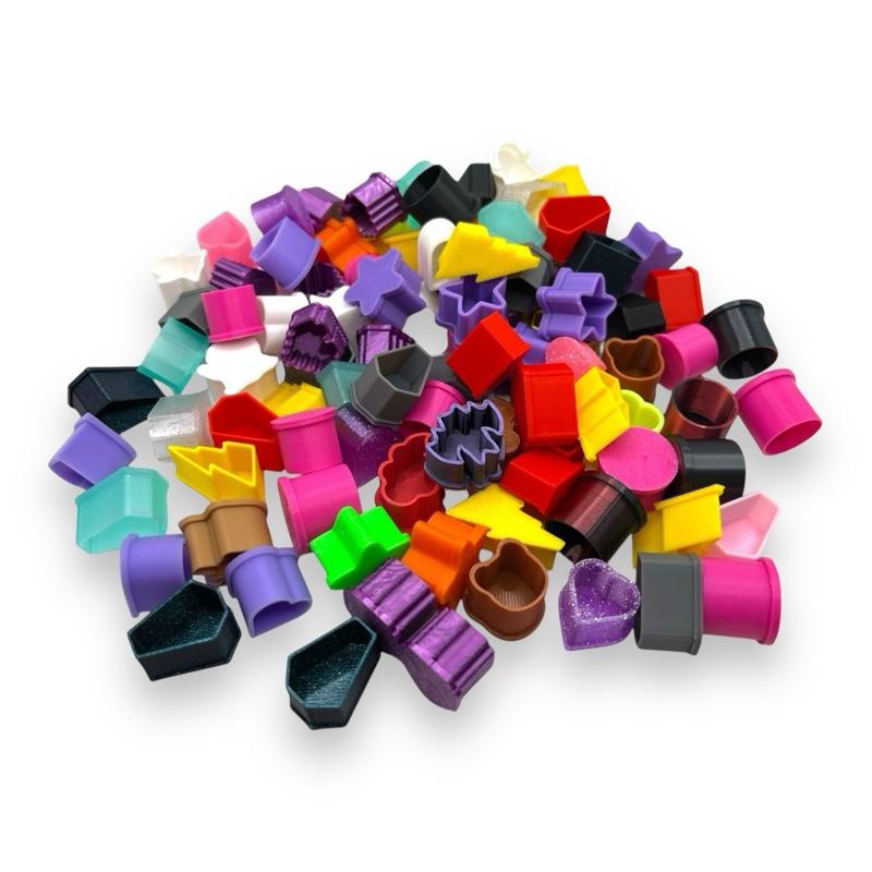 Mixed Shaped / Colored Ink Caps - 100 Piece Medium TikTok爆款商品分析 - GMV ...