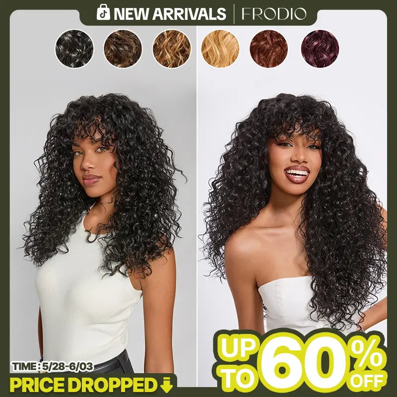 Frodio Veralux™ Blend Human Hair Boho Curly Wig wi TikTok爆款商品分析 - GMV ...