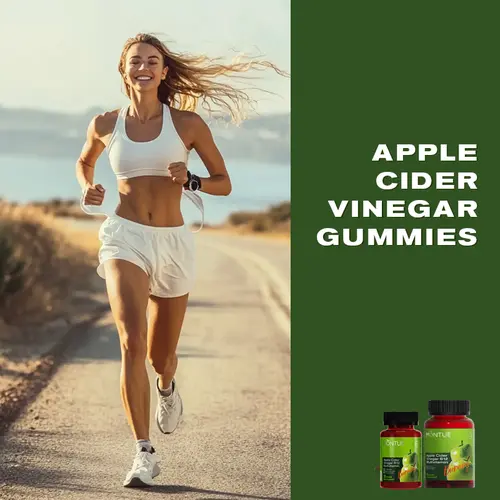 Apple Cider Vinegar Gummies Formulated to Support Normal Energy Levels & Gut Health - Supports Digestion Edible Supplement Dietary Organic Fitness