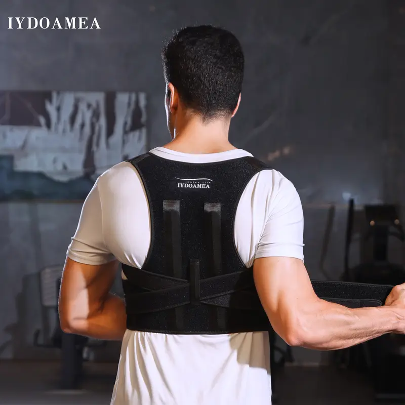 IYDoaMea Back Support Belts Posture Corrector Back Brace Improves Posture And Provides For Lower And Upper Back Support Men And Women Healthcare Tool