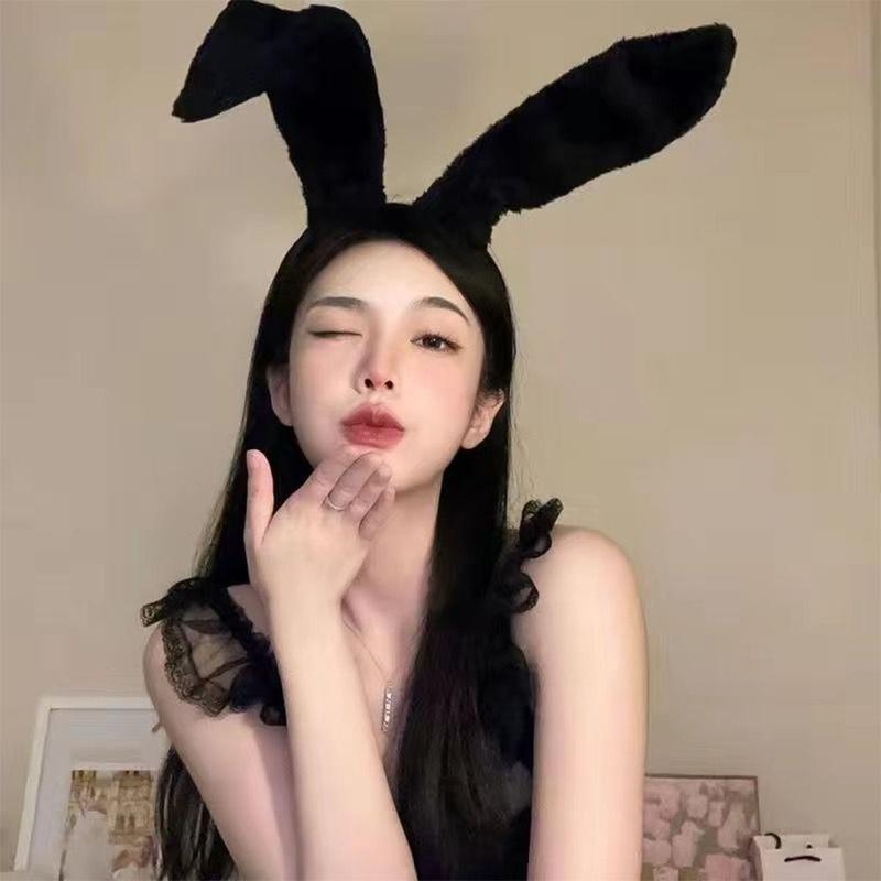 Sweet Plush Rabbit Ears Headbands Cosplay Bunny Gi TikTok爆款商品分析 - GMV ...