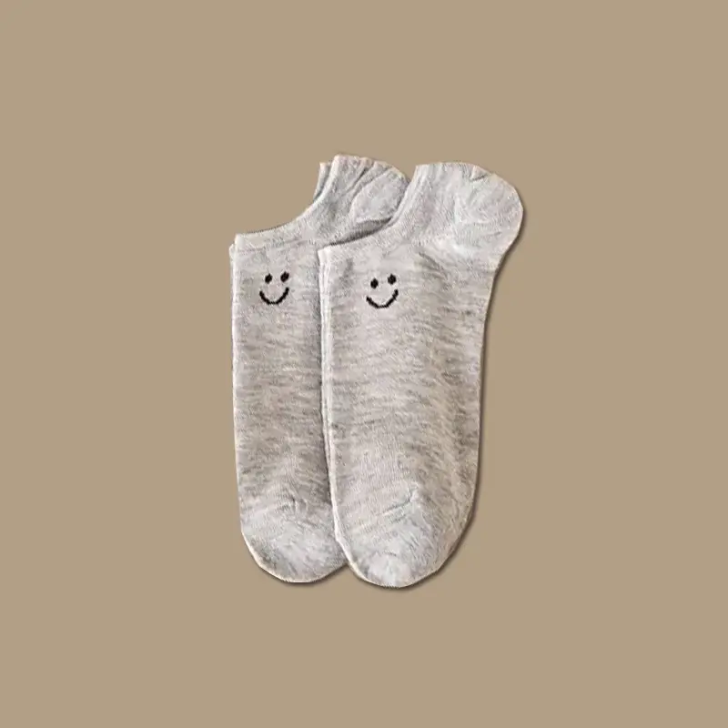 Face Less Cc Clean Socks 1pcs Cute Face Ankle Socks for Women - Soft & Comf TikTok爆款商品分析 - GMV ...