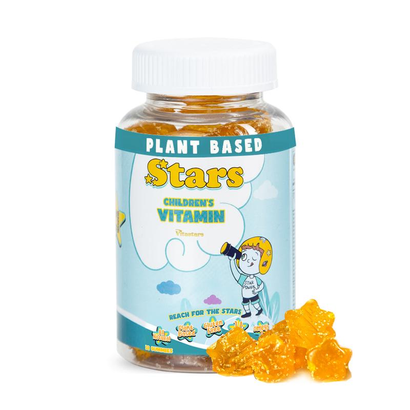 Stars MultiVitamin Gummy: All Natural Plant Based  w/ Omega 3