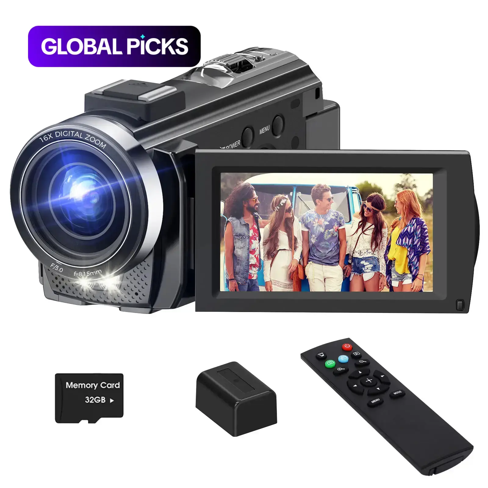 Dvc Camera, Full HD 1080P Video Recorder, Premium TikTok爆款商品分析 - GMV/销量 ...