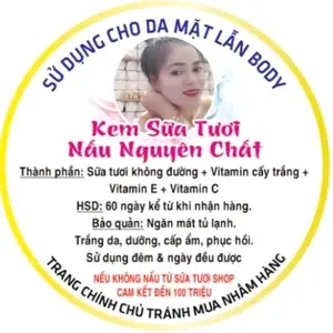 cô Tuyền kem sữa tươi nấu
