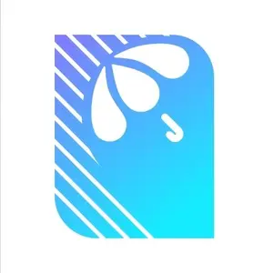 Water drops jumping