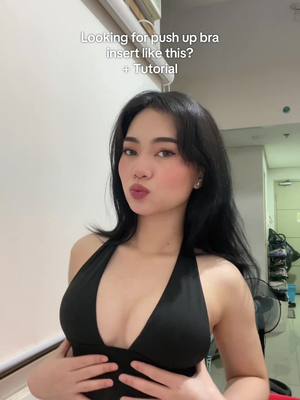 Tutorial on how to insert the curlady bra inserts of @Hottie Diary PH #curlady #hottiediaryph #pushupbra #bra #flatchest #liftingbra #brainserts