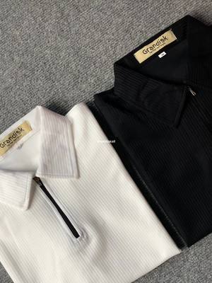 Polo shirt zipper 40ribuan😭💯 #ootdlokall #outfitpria #fashiontiktok #ootdtiktok #polozipper 