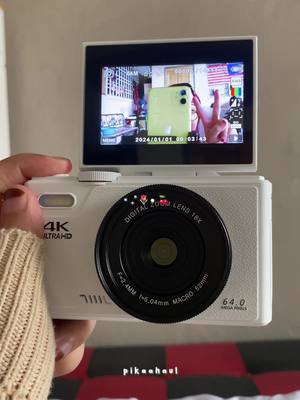 Dah lah camera boleh flip, ada selfie, guna wifi transfer gambar &  result cantikkk gilaa 😭😭 #kitbeez #kitbeezcamera #kitbeez4kdigitalcamera #kitbeez4kdualcamera #kitbeez #kitbeezcamera 