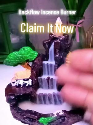 Backflow Incense Aromatherapy, Deodorizer – Decorative Sandalwood Burner for Home Relaxation #backflowincense #luckycharm #incence 