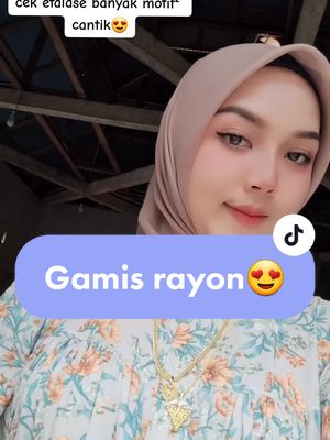 bahannya super adem🌬🌬😍🥰🥰#gamisrayonpremium #gamisrayon #rayon 