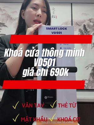 Khoá cửa thông minh VD501 nhà Viet Depot chỉ 690k 😱😱 #vietdepot #vietdepotsmart #vietdepotvn #khoathongminhvietdepot #khoathongminhvietdepots #smartlockvietdepot #khoacuathongminh #smartlock