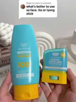Replying to @vmerc High spf sunscreens from Fresh Skinlab 🙌🏻✨ #Sunscreen #Sunscreenspf100 #freshskinlabsunscreen #sunstick #fyp #foryou #sunscreenrecommendation 