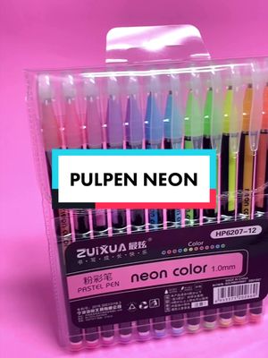Ternyata ga cuma jagoan aja yang neon. Nih ada yang namanya pulpen neon. Dengan 12 varian warna, terlebih warnanya menyala!! Cuss langsung checkout deeh!! #pulpen #neon #pulpenneon #pulpenajaib #pulpenstabilo #stabilo #highlighter #stationery #viral #fyp 