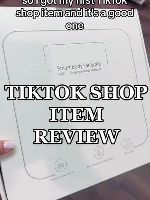 My first tiktok shop item 10/10 recommend #sponsored #gifted #tiktokshop  Body fat scale Fitness  Weightloss Fat loss Tik tok shop