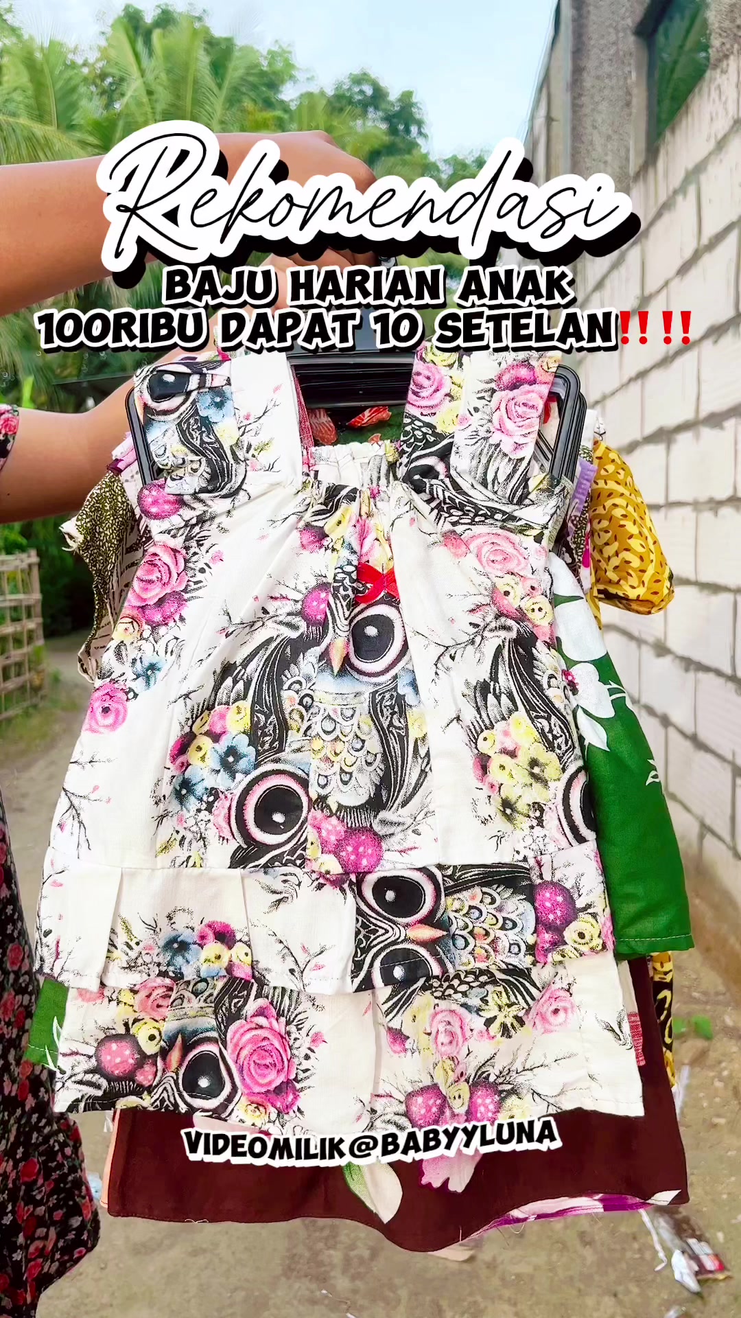 Dikira banyak uang padahal 100ribu dapat 10 setelan😭‼️ #setelan  #setelananak  #foryou  #fyp  #bajuanak  #bajumurah  #ootd  #trending 