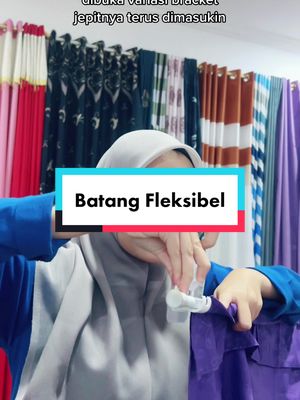 Batang fleksibel - pipa ajaib fleksibel gorden kolong dapur #batangfleksibel #pipaajaib #bonekalintang