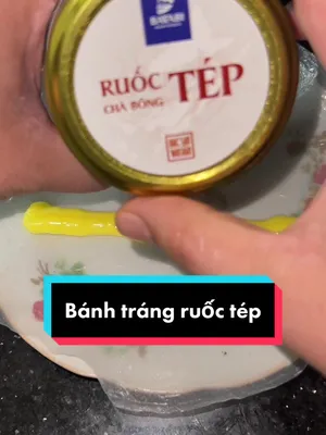 Bánh tráng ruốc tép #beptruongreview #vtmgr #ancungtiktok #LearnOnTikTok #muataitiktok 