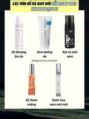 Các món đồ ae cần mang theo khi đi du lịch #lamdep #skincare #reviewlamdep #tips #review #hoangreviewcosmetic 