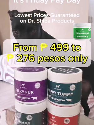 Dr. Shiba Healthy Dog Treats Happy Tummy, Pro Immune, Silky Fur, Jolly Joints Friday Super Sale Affordable Discounted Prices. Legit Products from Dr. Shiba. #happytummy #drshiba #drshibahappytummy #dogtreats #healthy #glowing #drshibadogtreats #trending