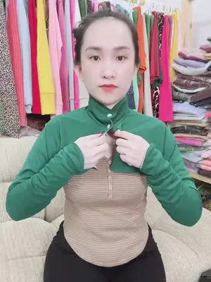 TAY ÁO MÀU TRƠN 2 LỚP E CÓ ÍT NHE I