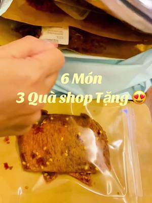 #comboanvat #chichishop #anvatsaigon  AI ĂN THỬ COMBO 6 Món khô nhà e chưa ạ 