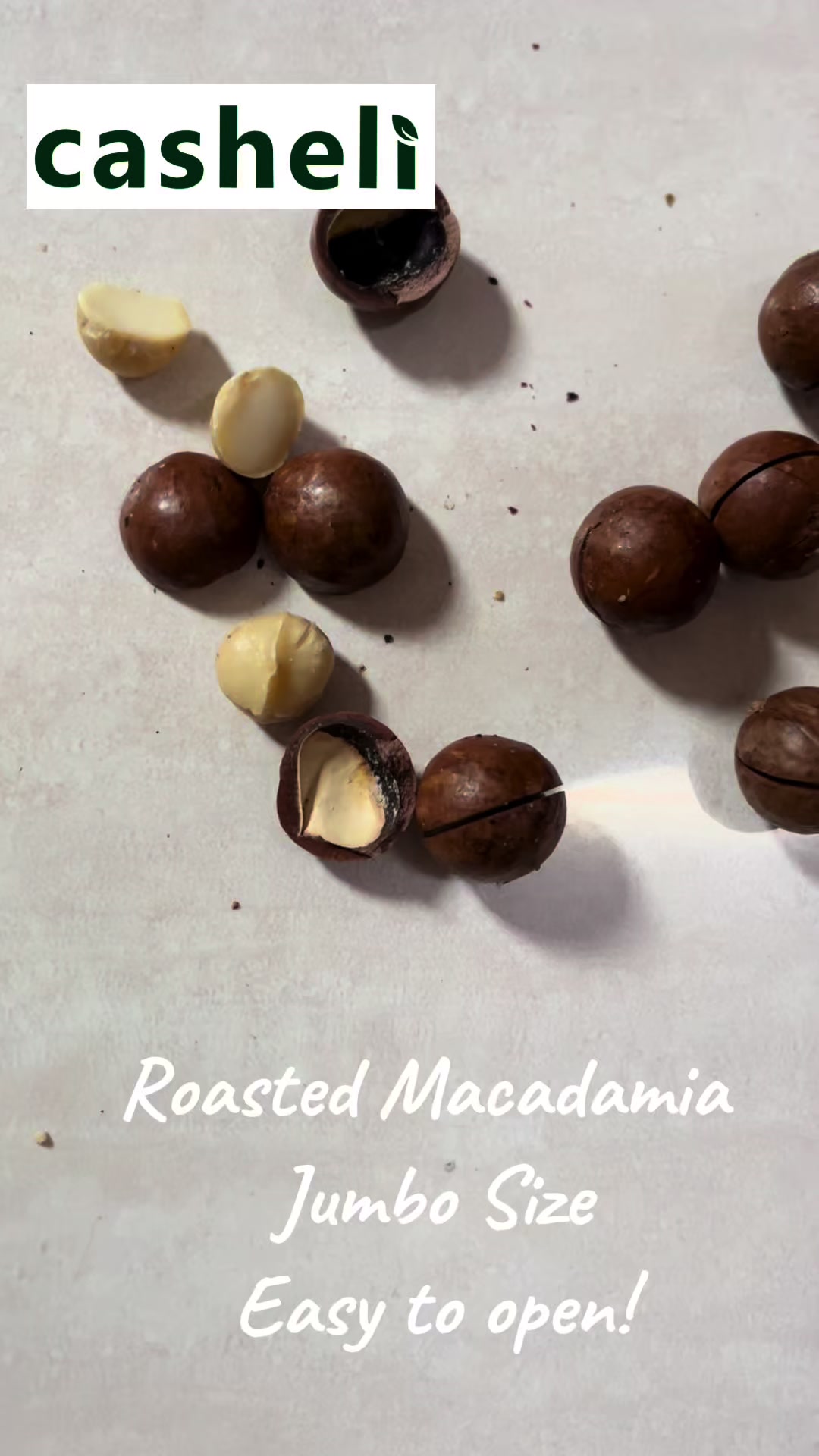 casheli Roasted Macadamia Jumbo Size Easy to open #macadamia #nutrition 