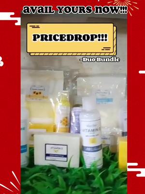 PRICE DROP!!!🏷️🛒⬇️ Get brighter, smoother skin at an even lower price! Our popular skin whitening product is now on sale. Don't miss out on your chance to improve the look and feel of your skin. Act fast, this deal won't last long! ADD TO CART NOW‼️ #mayfair #whitening #antiaging #smoothskin #skincare #affordable #localproduct #bundles #fypシ #foryoupage #foryou 