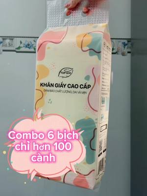 COMBO 6 Bịch Giấy Rút Chỉ Hơn 100 Cành 🌷 #giayruttreotuong #giaytopgia   #review #xuhuong #tiktok #trending 