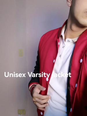 Unisex Varsity jacket #varsityjacketph#jacketph#tiktokshopsvchallenge#wowsulitdeal#mensootdph#tiktokshopfashion 