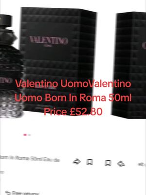 Valentino Uomo Born In Roma 50ml £52.80