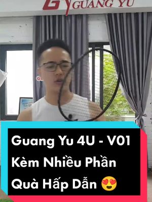 Vợt Cầu Lông Guang Yu 4U-V01 Kèm Nhiều Phần Quà Hấp Dẫn#votcaulongguangyu #guangyu4u #votguangyu #guangyu #kunosport 