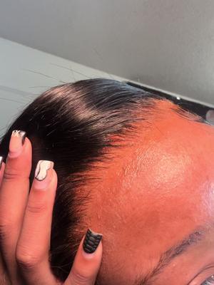 This wig absolutely ate down! The PERFECT amount of parting space! 13x5 26inch Straight Hair Wig🤩! @Pizazz Hair Shop  #fyp #fy #fypシ #fypシ゚viral #trending #viral #viralvideo #viraltiktok #straightwig #frontalwig #wiginstall #lacefrontwig #install #melted