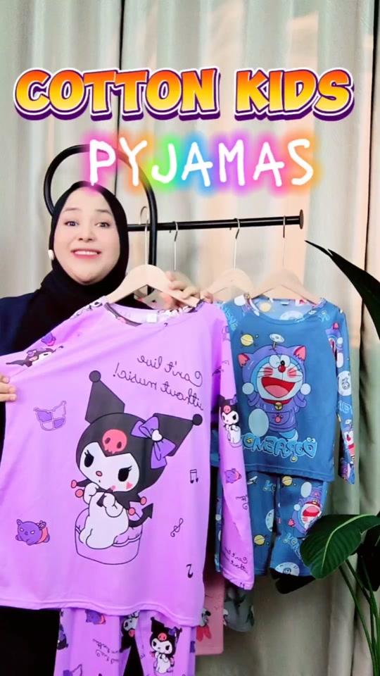 Guys Kita Ada Cotton Kids Pyjamas Saiz Dari Umur 4Tahun Sampai 15Tahun Ada Tau😍😍  #pyjamas #pyjamaskids #pyjamascotton #pyjamasmurah #bajutidur #bajutidurkanakkanak #bajutidurmurah #bajutidurkaincotton #fyp #fypp #tiktokmalaysia 
