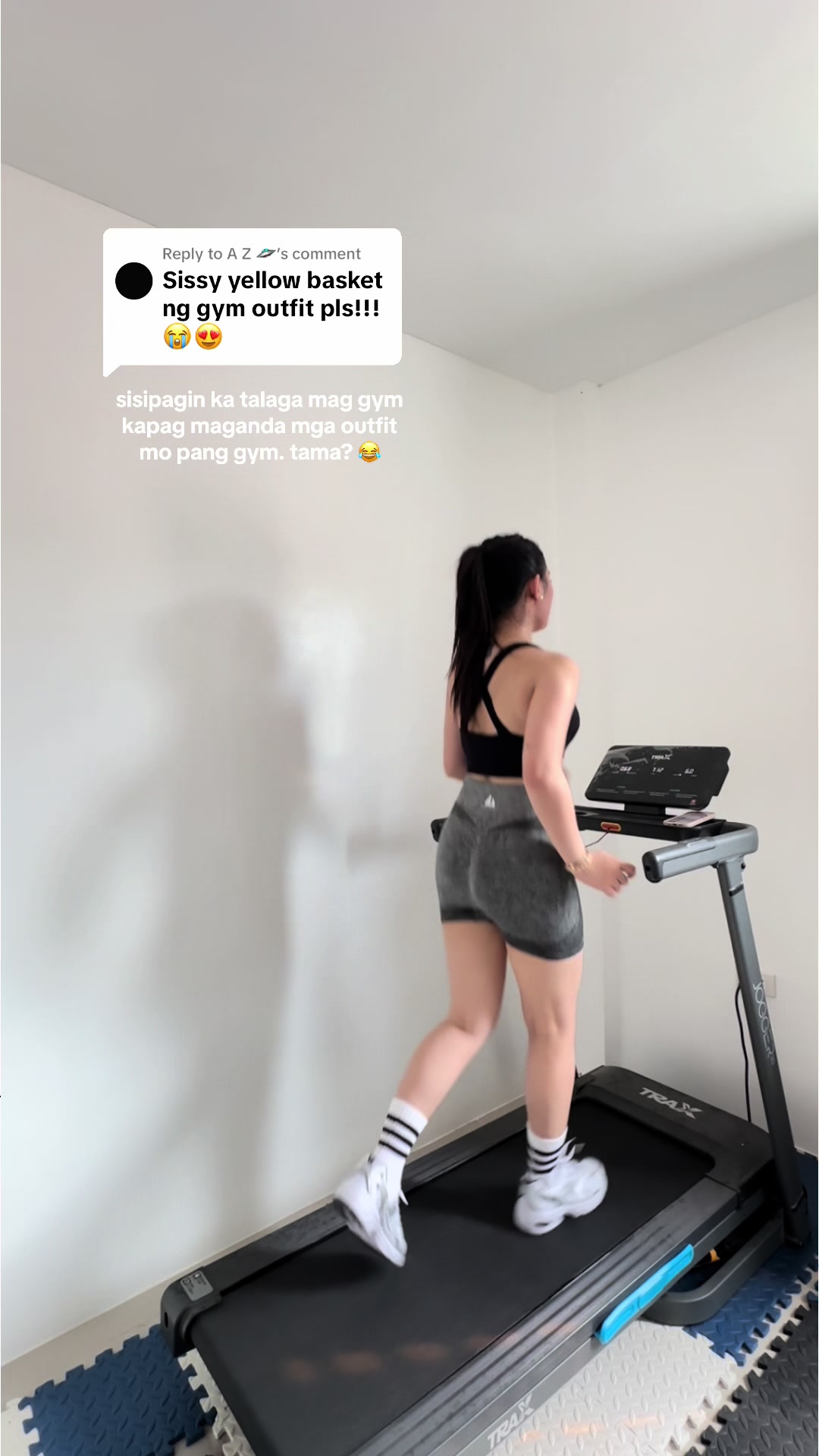 Replying to @A Z 🛸 nakakagana nga naman mag work out kapag maganda yung outfit mo pang work out! dami ko nabili dito sa tiktokshop! 😭😍 #fyp #mrscastro #workoutoutfit #workoutmotivation 