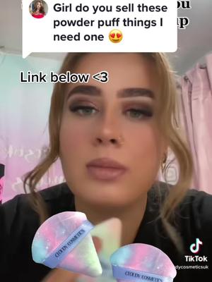 Replying to @Dani ✨  so so beautiful and soft, a little tiktok shop prerelease <3 #powderpuff #makeupuff #smoothmakeup #smoothbase #smoothmakeup #cloudycosmetics #fyp 