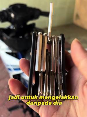 Barang wajib ada untuk semua rider2 ✅ #allenkey #screwdriver #socketwrench