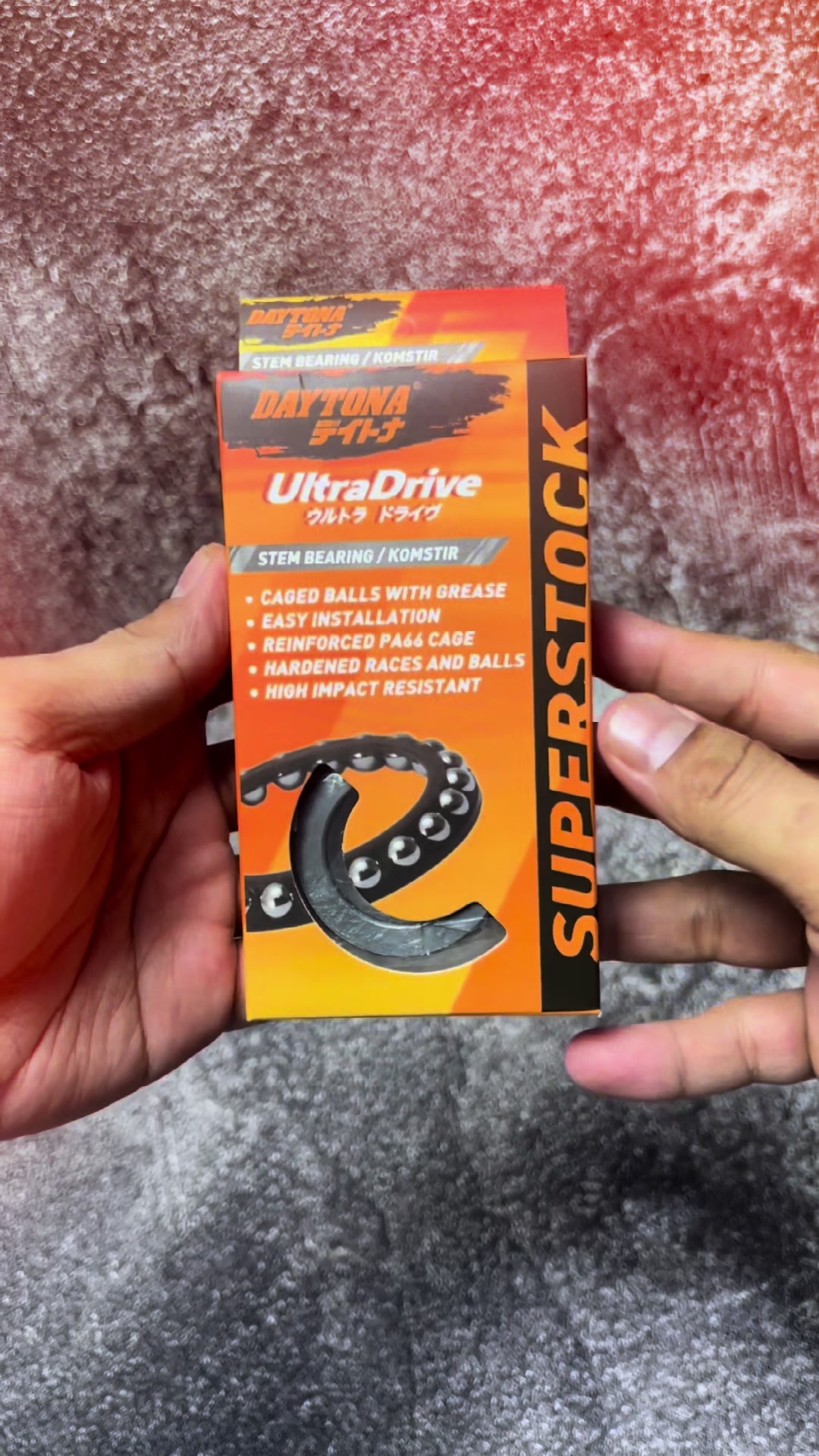 komstir racing ORIGINAL RESMI DAYTONA RACING 4913 STRONG & DURABLE KUAT DAN TAHAN LAMA Feature Product: • Dibuat dari material Hi-Carbon Hardened Steel. • Bola bearing sudah dengan cangkang untuk pemasangan yang lebih mudah. • Sudah dilumuri dengan grease khusus. • Cangkang terbuat dari PP Resin yang kuat dan lebih tahan gesekan. STRONG & DURABLE KUAT DAN TAHAN LAMA Feature Product: • Dibuat dari material Hi-Carbon Hardened Steel. • Bola bearing sudah dengan cangkang untuk pemasangan yang lebih mudah. • Sudah dilumuri dengan grease khusus. • Cangkang terbuat dari PP Resin yang kuat dan lebih tahan gesekan. Untuk Motor :  4913 : - Aerox old - Lexi - New Nmax - Aerox Connected #daytona #daytonaid #komstirdaytona #komstirdaytonaaerox #daytonaaerox #aerox #aeroxroadrace #aeroxroadracegarage 