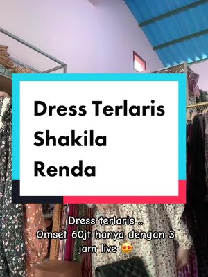 Join Live setiap hari mulai jam 9 pagi #dressshakila  #dressterlaris #dressviral