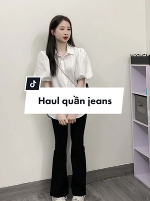 Haul quần jeans 👖 #fyp #xh #huyenthaoreview 