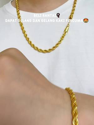 Ia akan memalukan jika anda terlepas!#tiktok #fyp #jewelry #shopping #tiktokshopcrossborder_seasales #valentinesday #accessories #necklace #necklaces #kalung #necklaceletterpendant #cantik #blingy #gold #malaysia #letternecklace #gelang #gelangkaki #myshop #bulingbuling #cop916 #cop999 #xycantikbeli1percuma1 #xycantik 