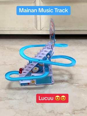 Lucuuuu 😍 #mainananak #mainanviral #mainanunik #bebeknaiktangga #gemes #mainanlucu #fyp 