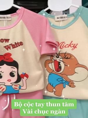 Bộ cộc tay thun tăm size từ 5-16kg #ngocanhkids19 #hottrend #bococtaychobe #bộcộctaychobé #xuhuong 