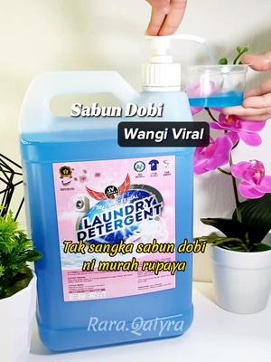 Zaman sekarang nak jimat dan murah. Wahhh tak sangka jumpa sabun dobi ni jimat harga kilang. Dah ada softener, detergent dan anti bakteria. Lengkap 3 in 1 sabun dobi ni. Wangi pulak tu. Dah beli mesti nak repeat order. #sabundobiwangi #sabunbajudobi #sabundobijvformula #sabunbajuwangi #sabundobimurahdanberkualiti #sabunbajuviral 