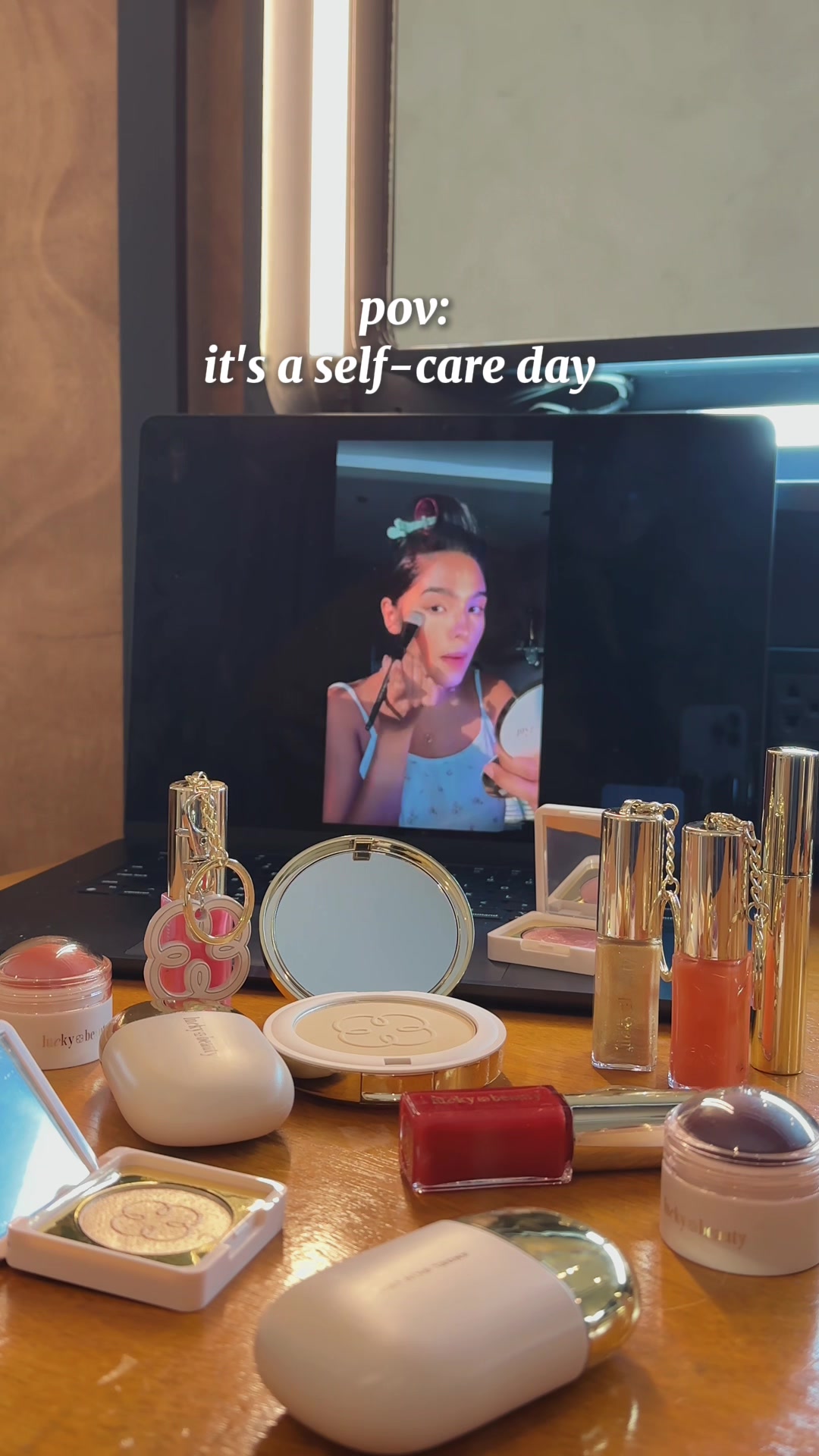 7.7 Lucky Deals = self-care day 🛍️ Shop your favorite lucky charms this 7.7 and save up to 50% off. Available on July 7 only!  @Andrea Brillantes #CEOBlythe #LuckyBeauty #beautytok #makeupph #makeup  